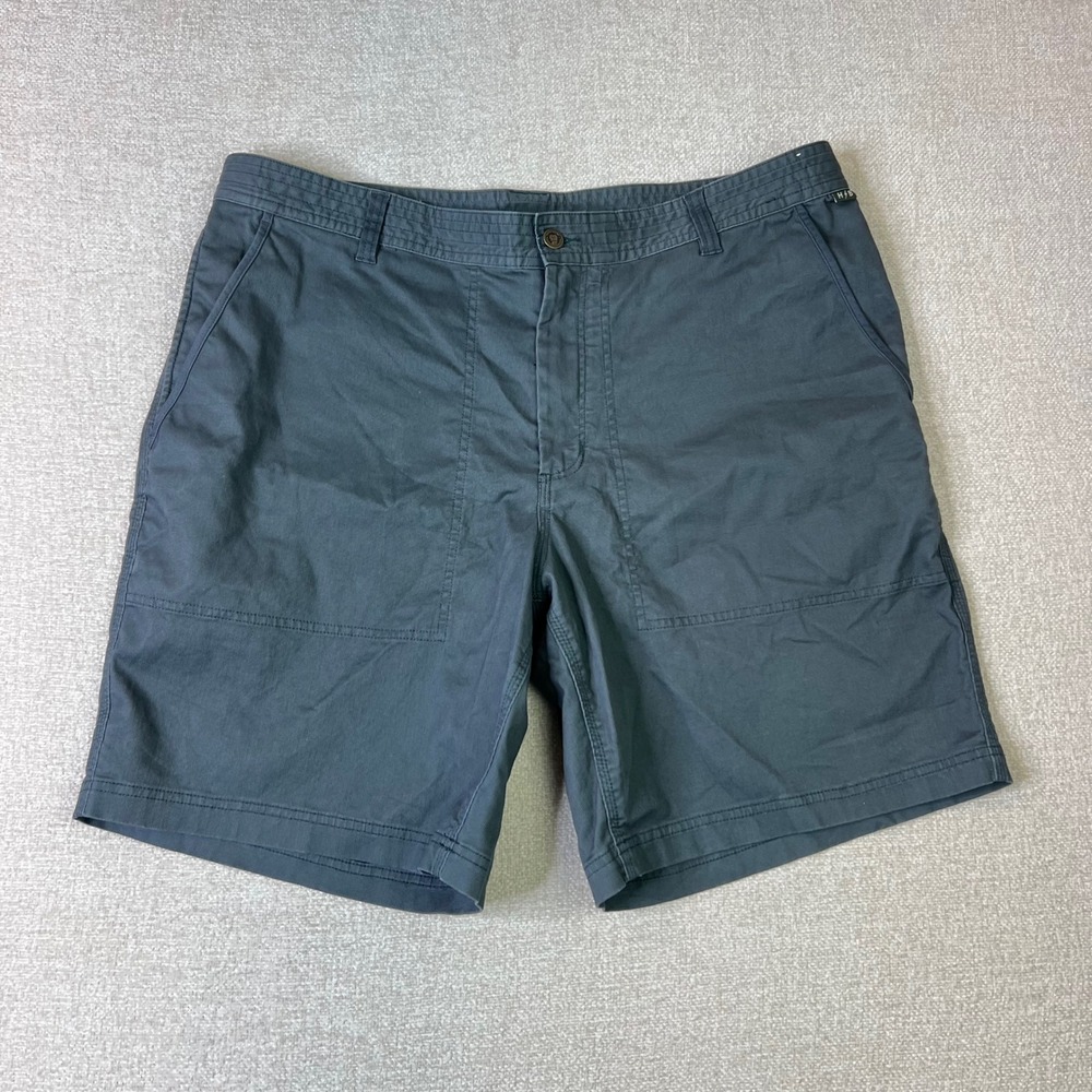 Howler Brothers Horizon Utility Shorts Mens 40 Grey Charcoal Cotton Stretch